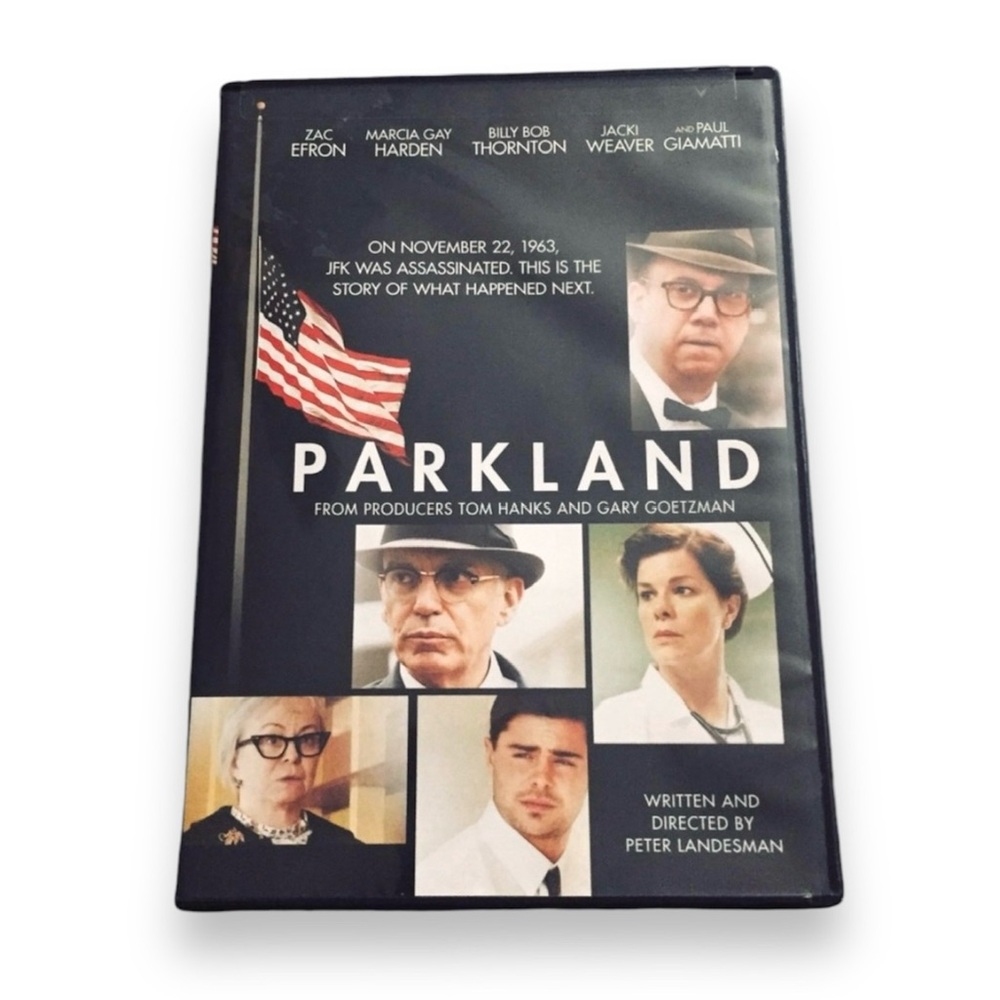 ηξω PARKLAND - After JFK Assassination • True Story • DVD